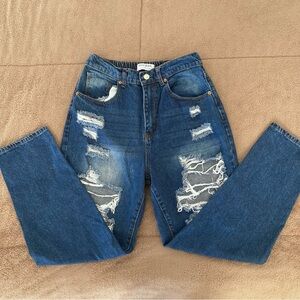 Wax Jean Classic Blue Denim Pants